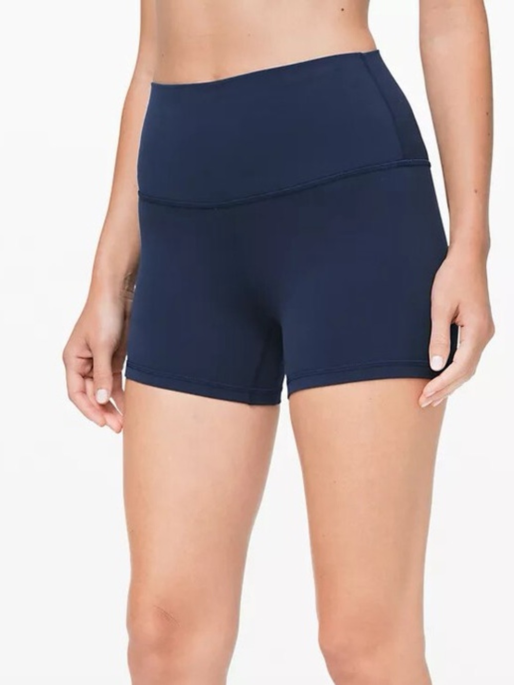lululemon athletica High-Rise Navy Performance Shorts